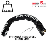 Kryptonite 003298 Keeper 712 47" 4 Digit Resettable Combo Chain Lock